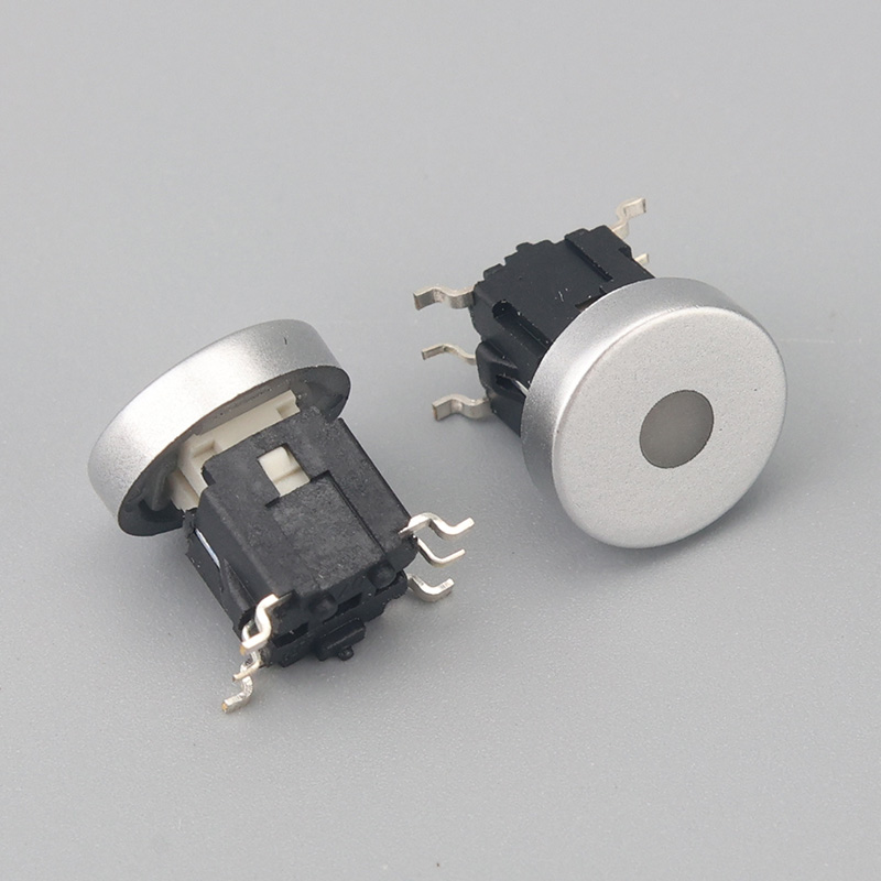 JC-TS6610.2D-34-帶燈輕觸開關