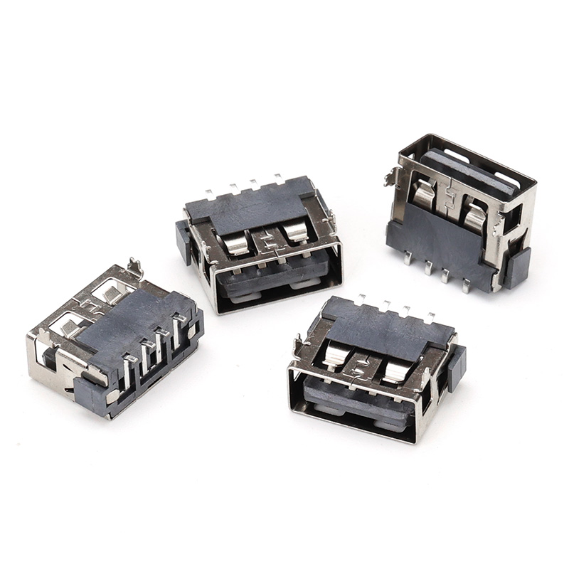 USB前插后貼6.3H平口-USB